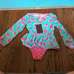 Brand new with tags, long sleeve bathing suit